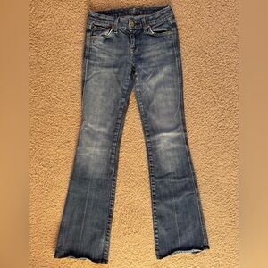 7 For All Mankind A Pocket Bootcut Jeans Size 24